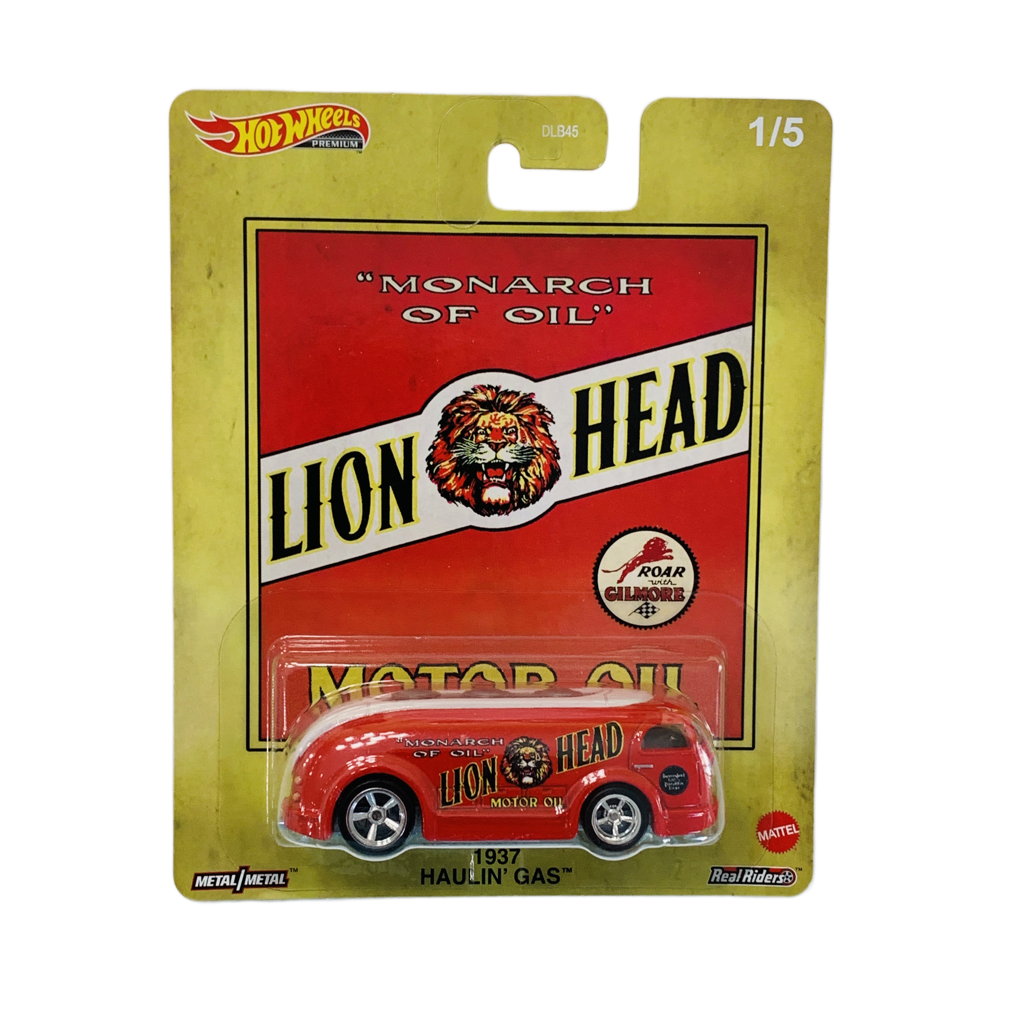 Hot Wheels Premium Lion Head 1937 Haulin' Gas