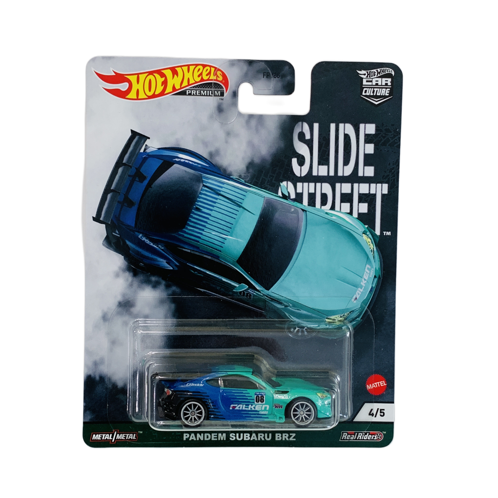 Hot Wheels Premium Car Culture Slide Street Pandem Subaru BRZ