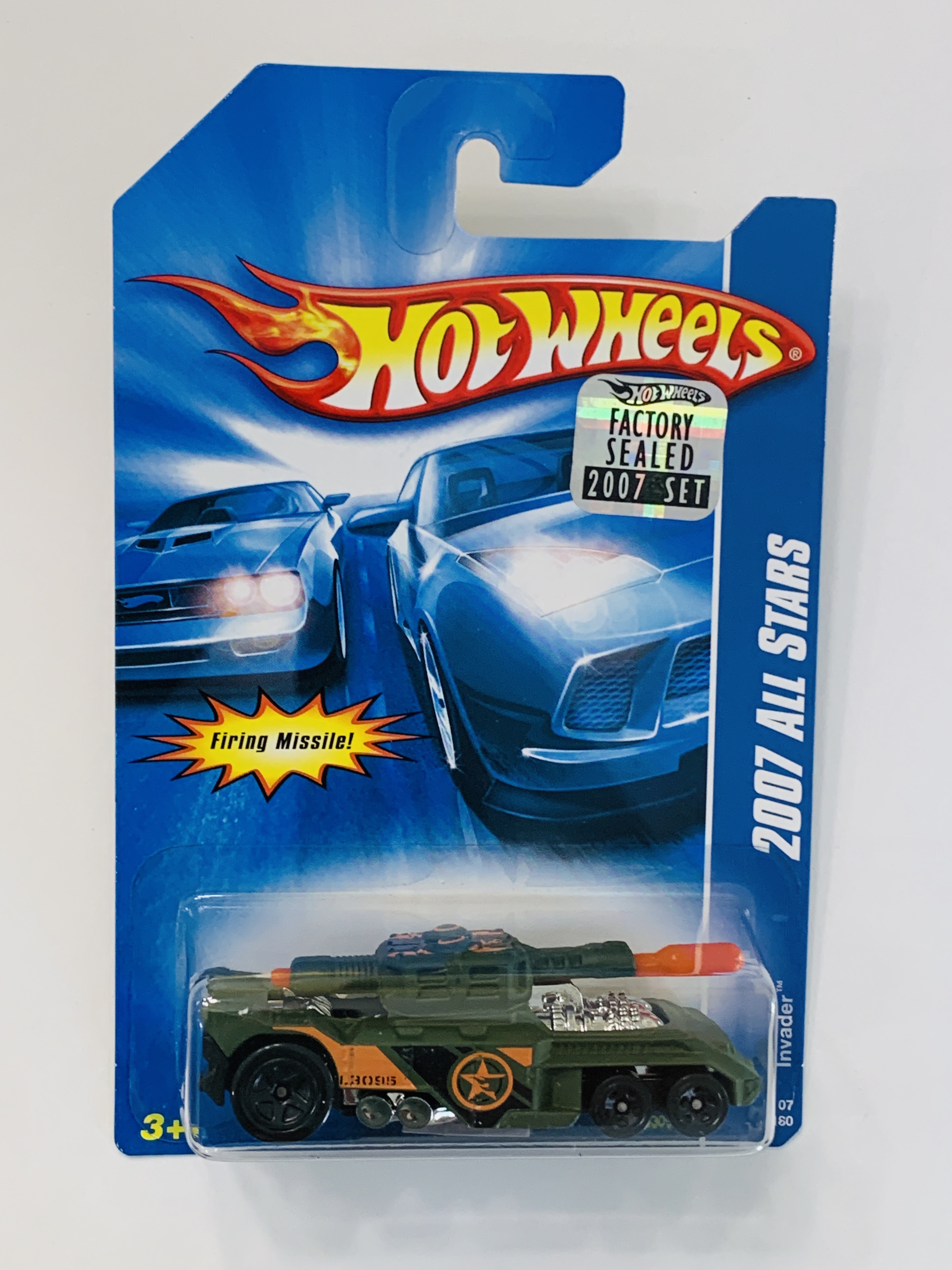 Hot Wheels 2007 Factory Set #142 Invader - Green