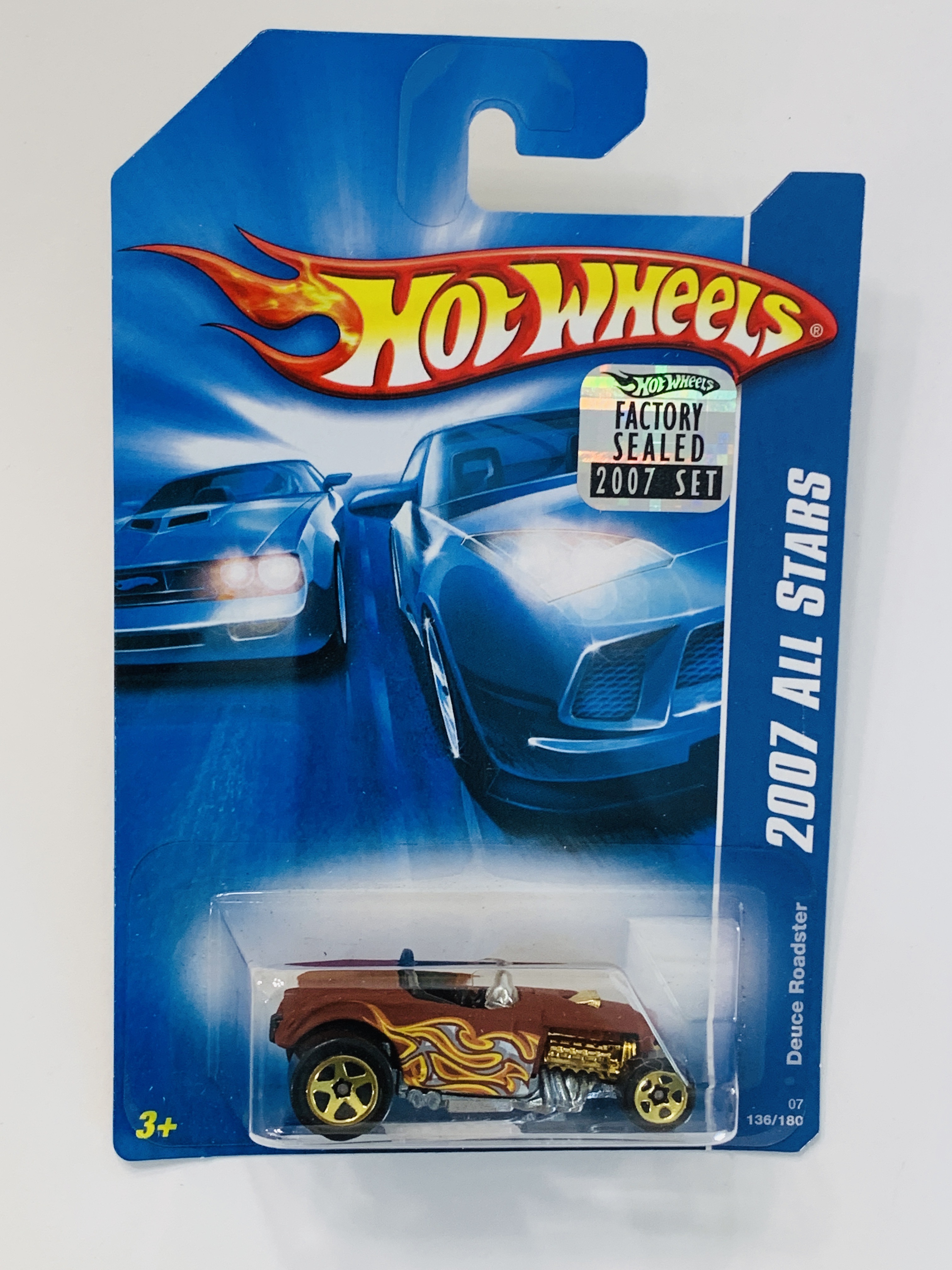 Hot Wheels 2007 Factory Set #136 Deuce Roadster - Brown