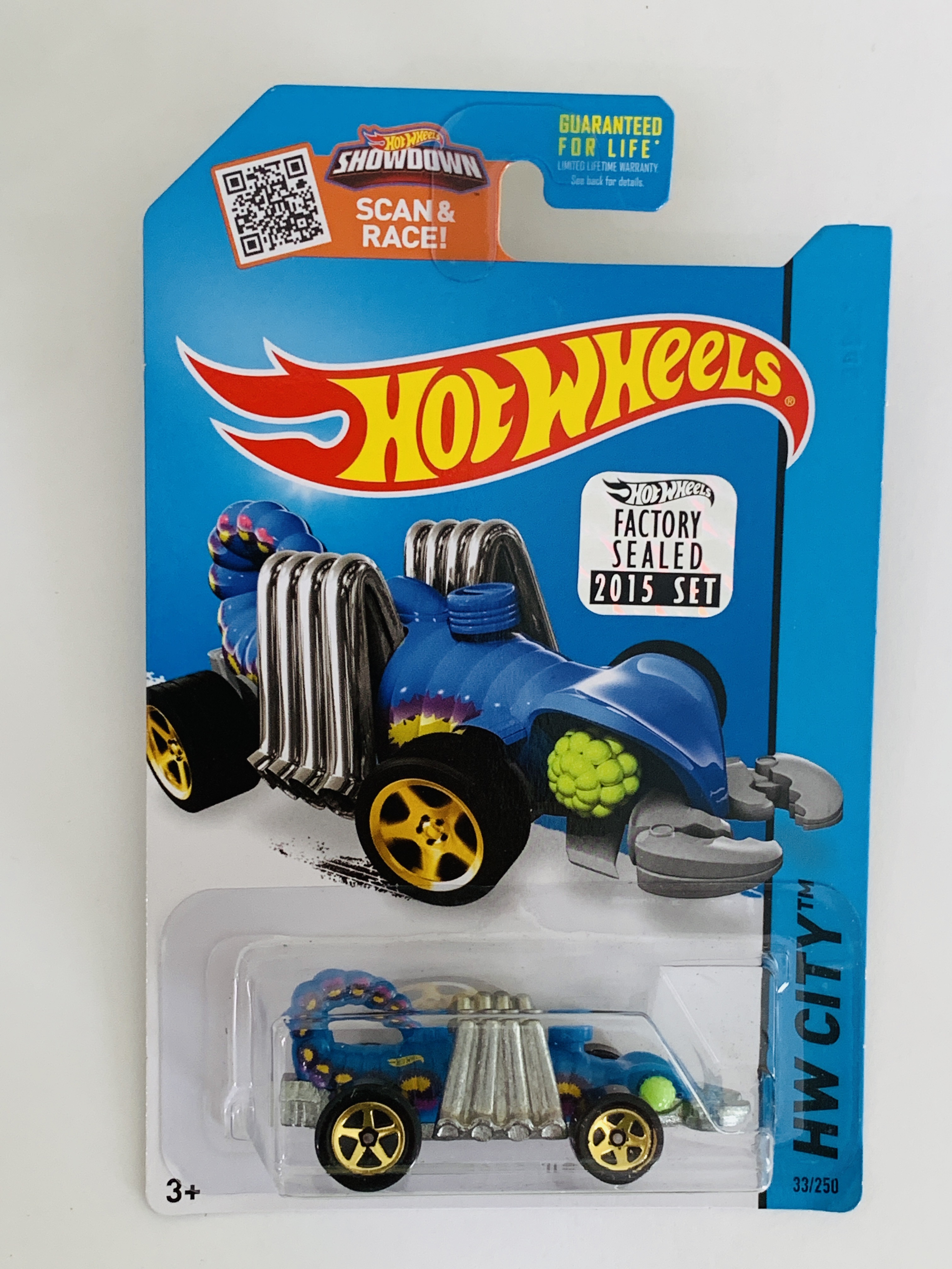 Hot Wheels 2015 Factory Set #33 Eevil Weevil - Blue