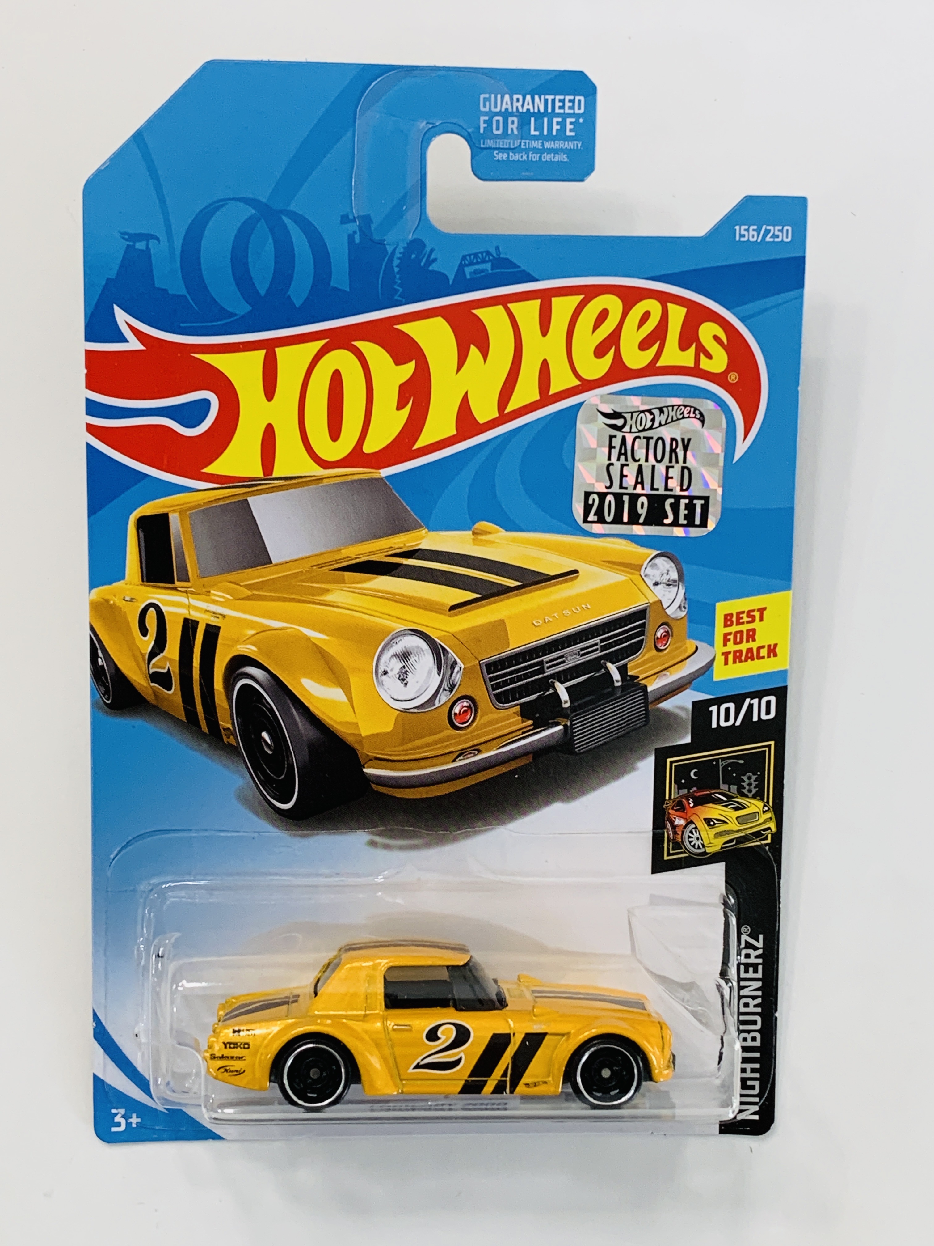 Hot Wheels 2019 Factory Set #156 Fairlady 2000 - Yellow