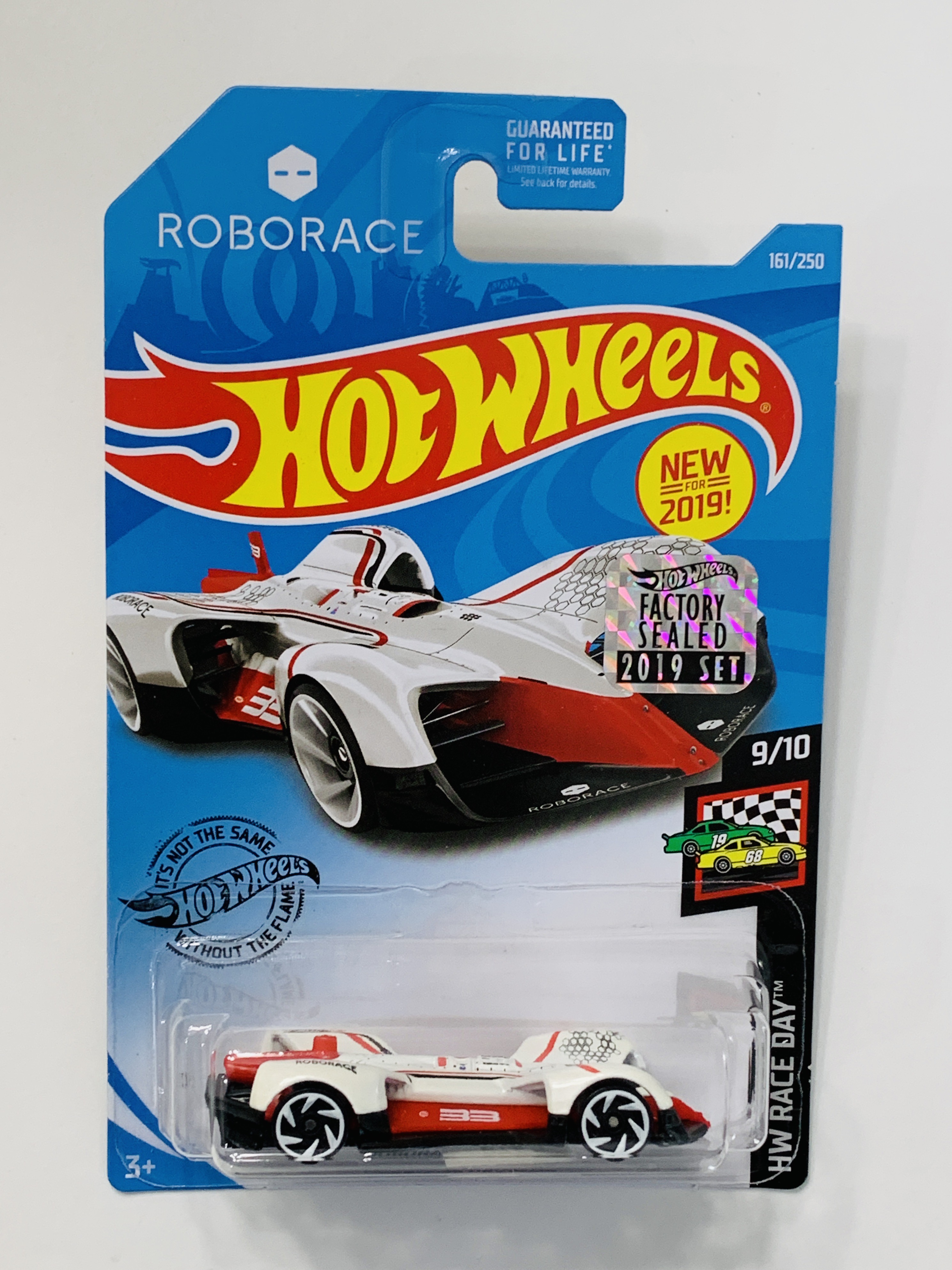 Hot Wheels 2019 Factory Set #161 Roborace Robocar - White