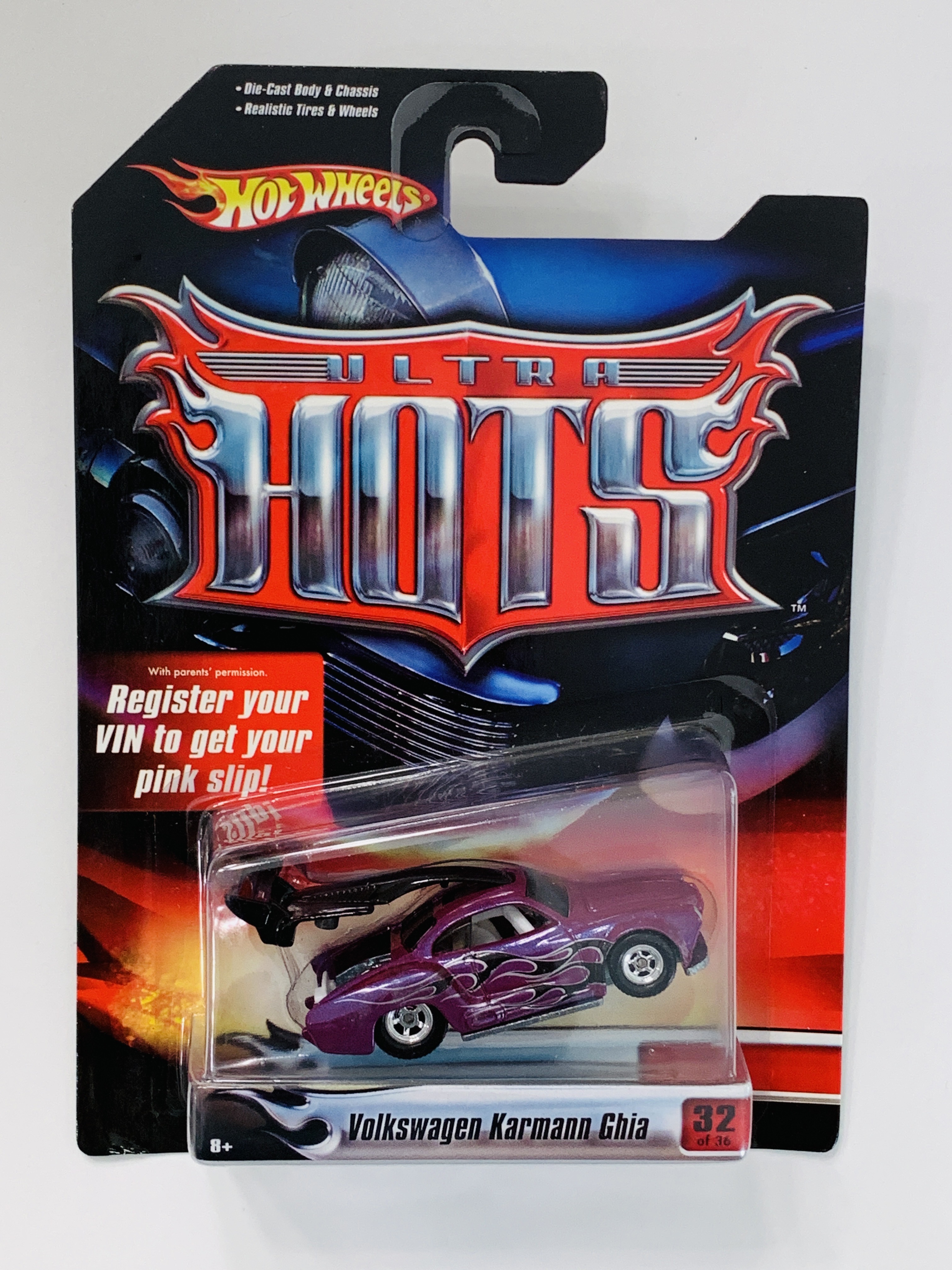 Hot Wheels Ultra Hots Volkswagen Karmann Ghia - Purple