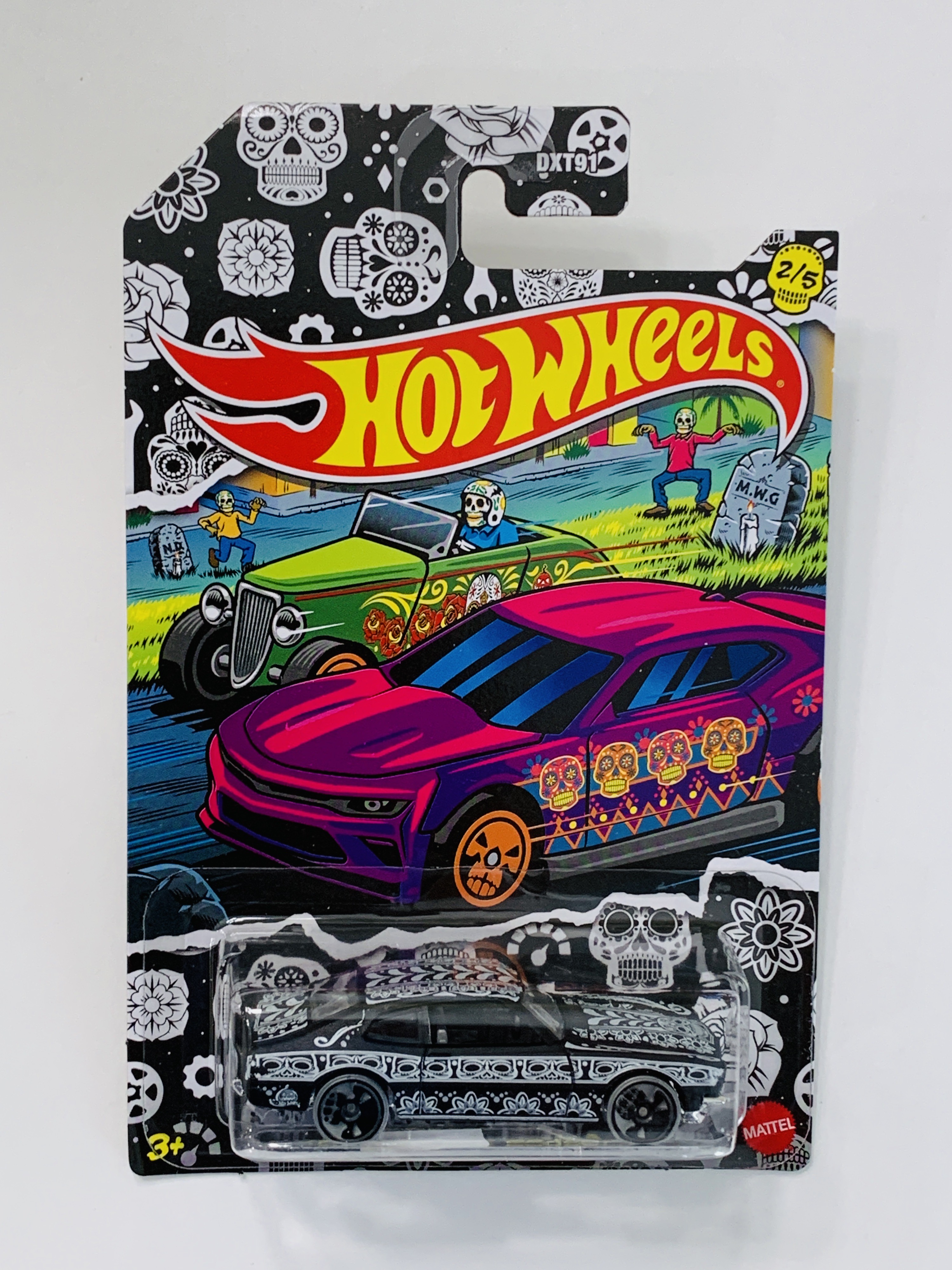 Hot Wheels Halloween Dia De Los Muertos Day Of The Dead '71 Maverick