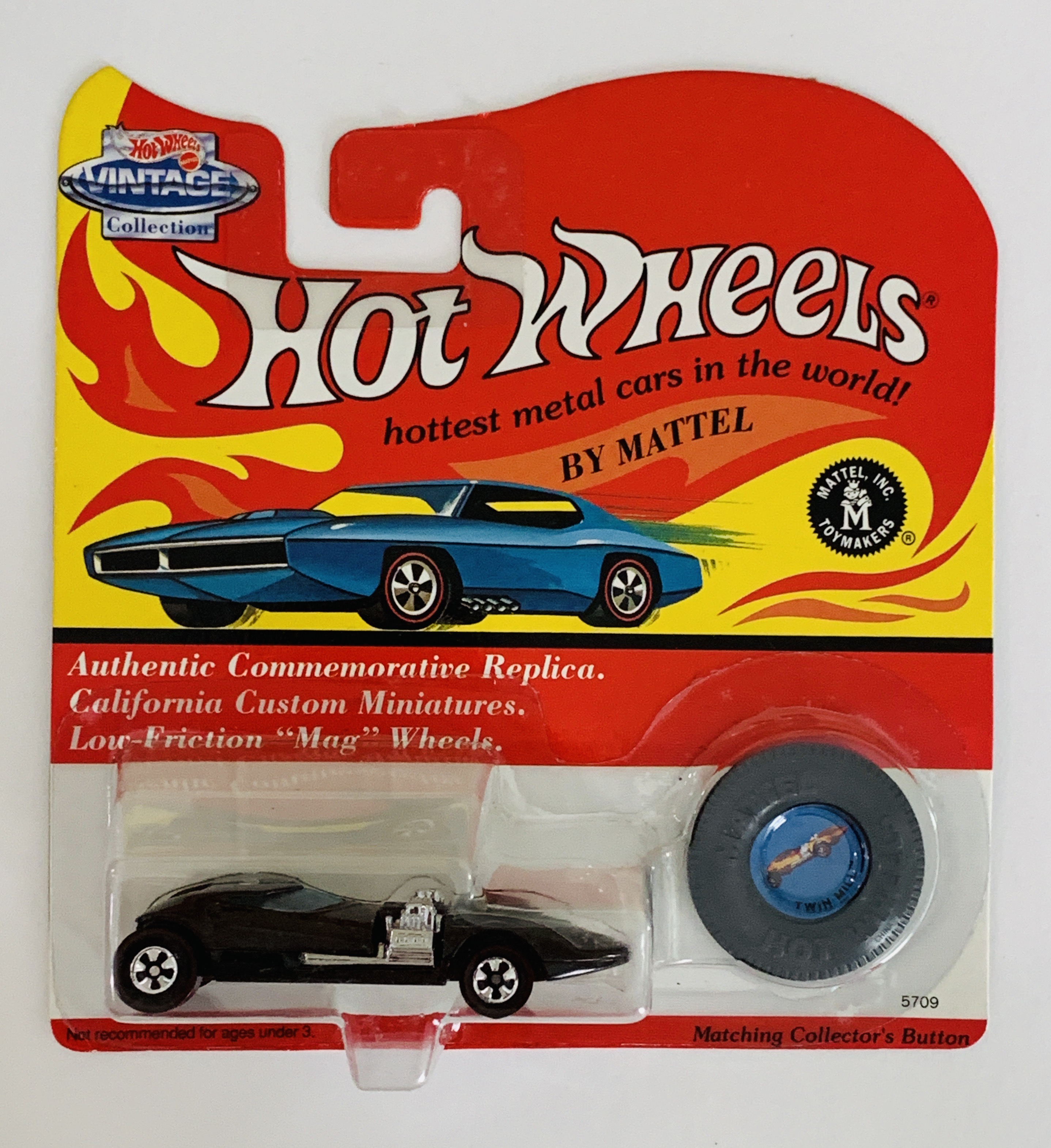 Hot Wheels Vintage Series Twin Mill - Black