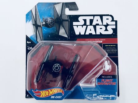 Hot Wheels Star Wars First Order Special Forces Tie Fighter