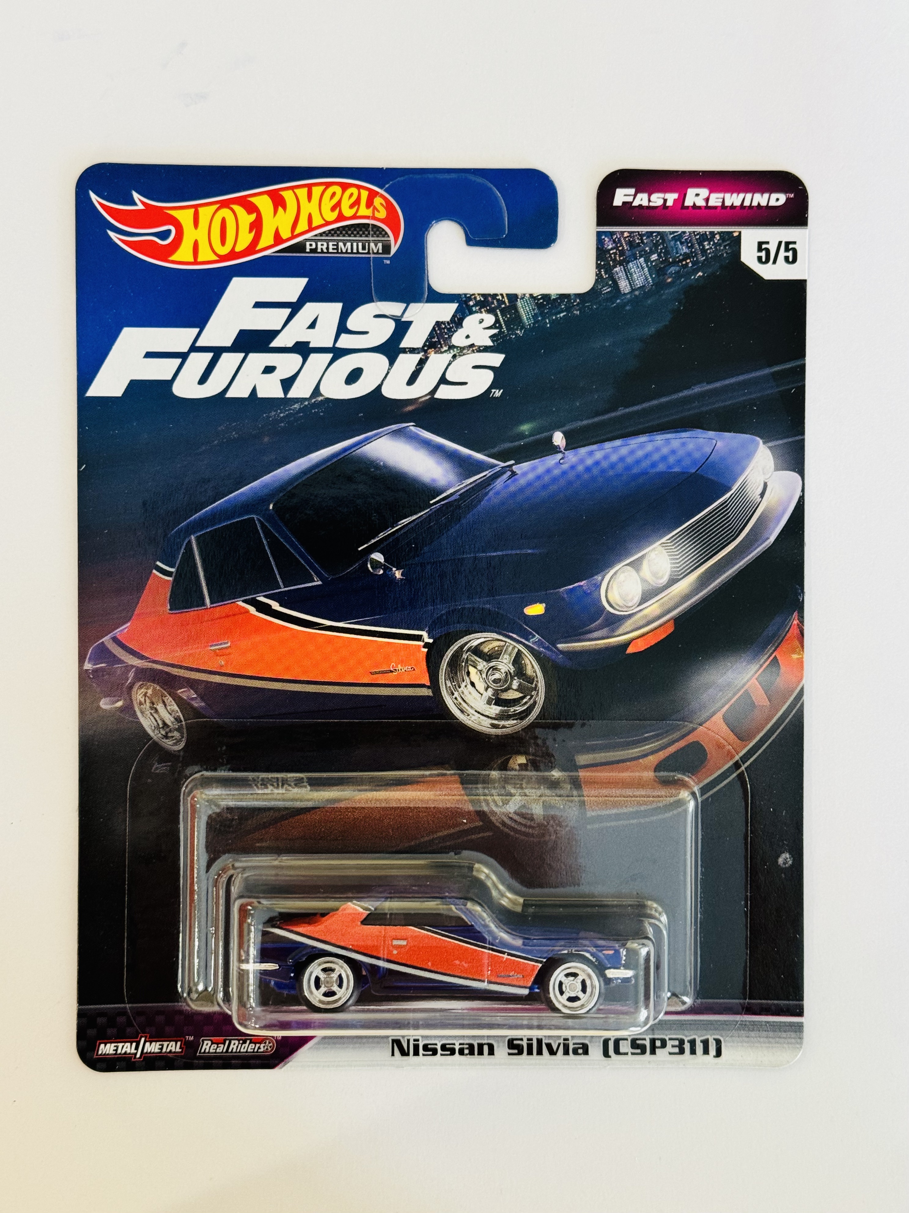 Hot Wheels Fast & Furious Fast Rewind Nissan Silvia (CSP311)