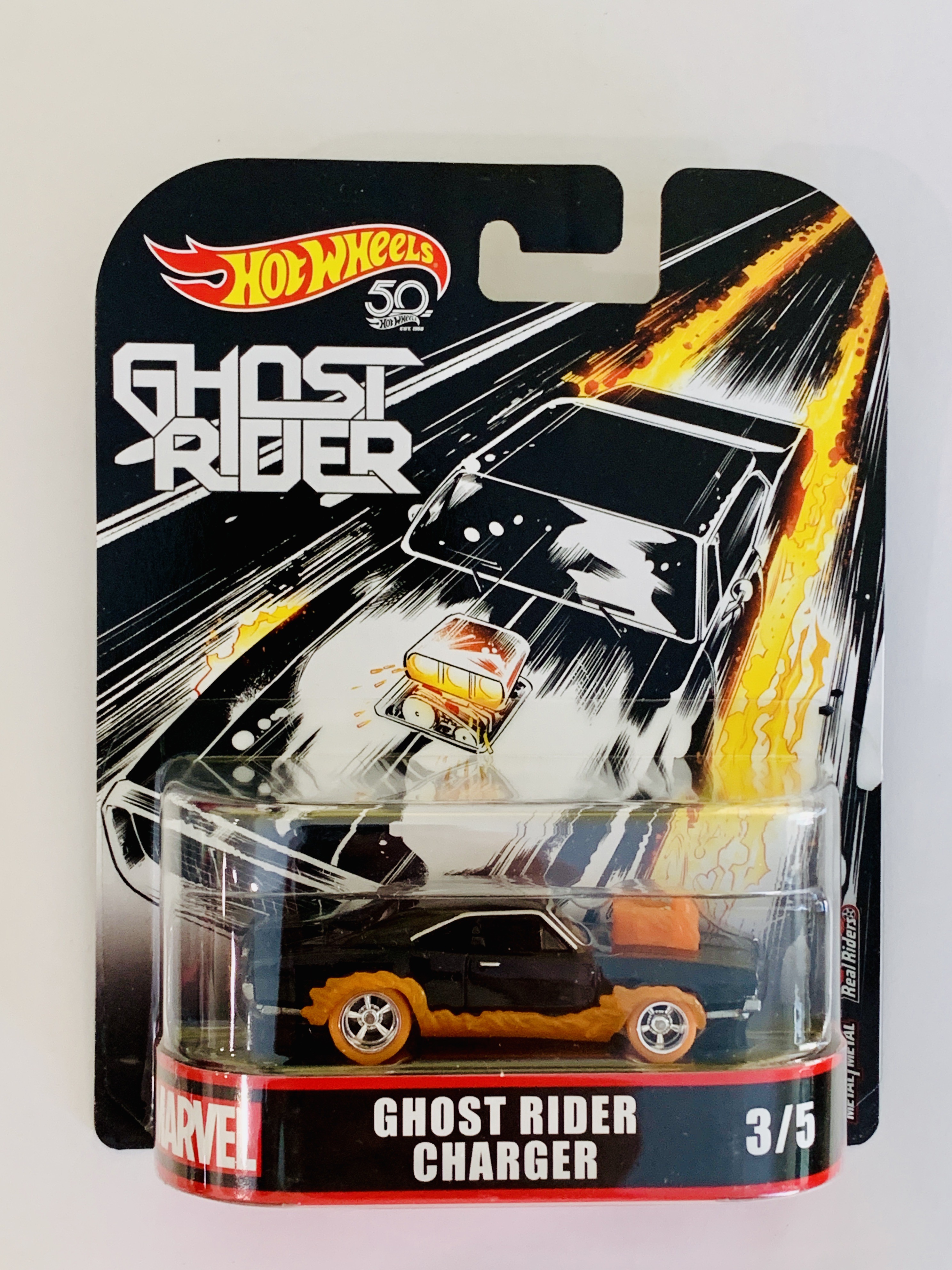 Hot Wheels Retro Ghost Rider Charger