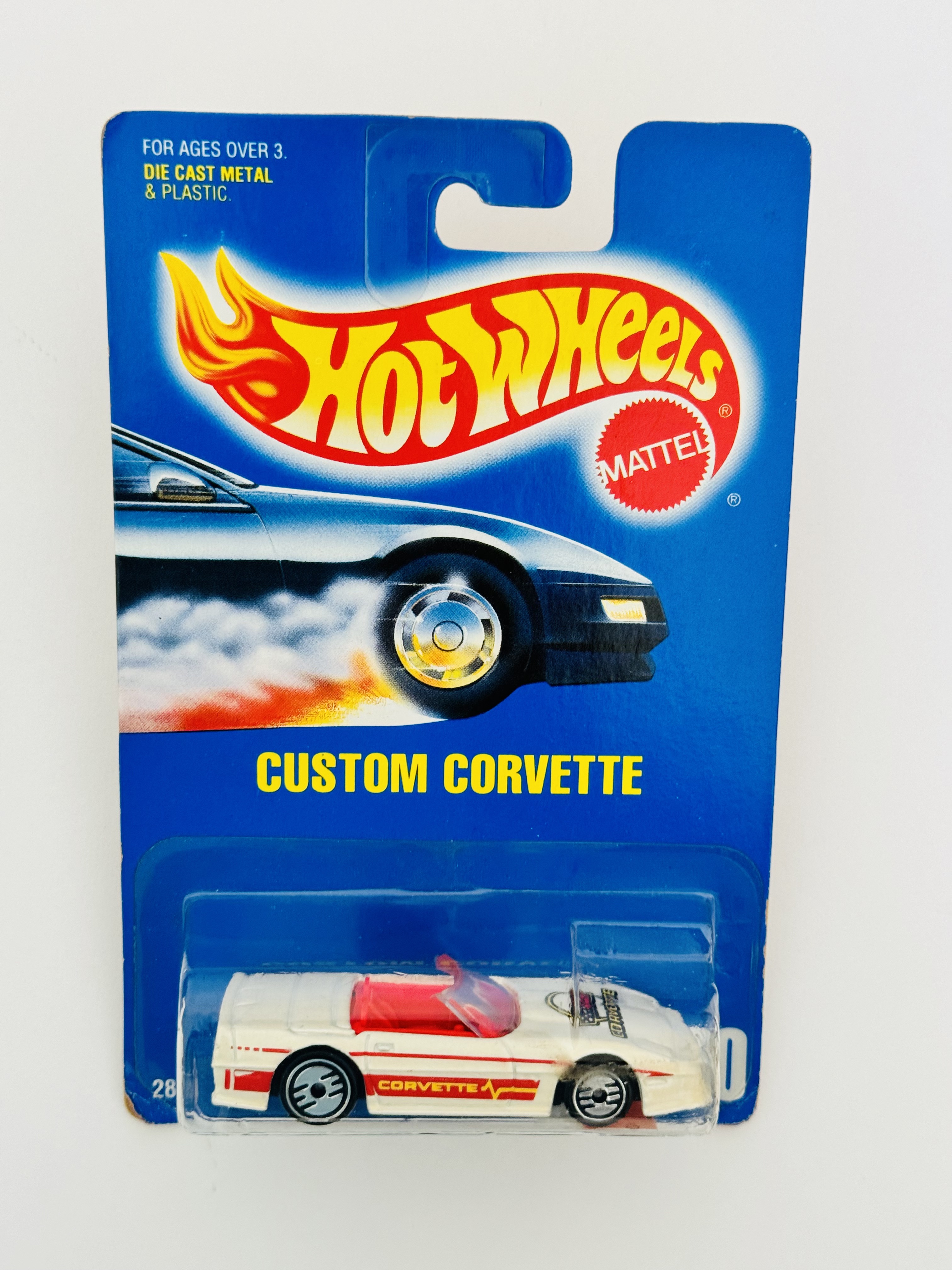 Hot Wheels #200 Custom Corvette - Cracked Blister