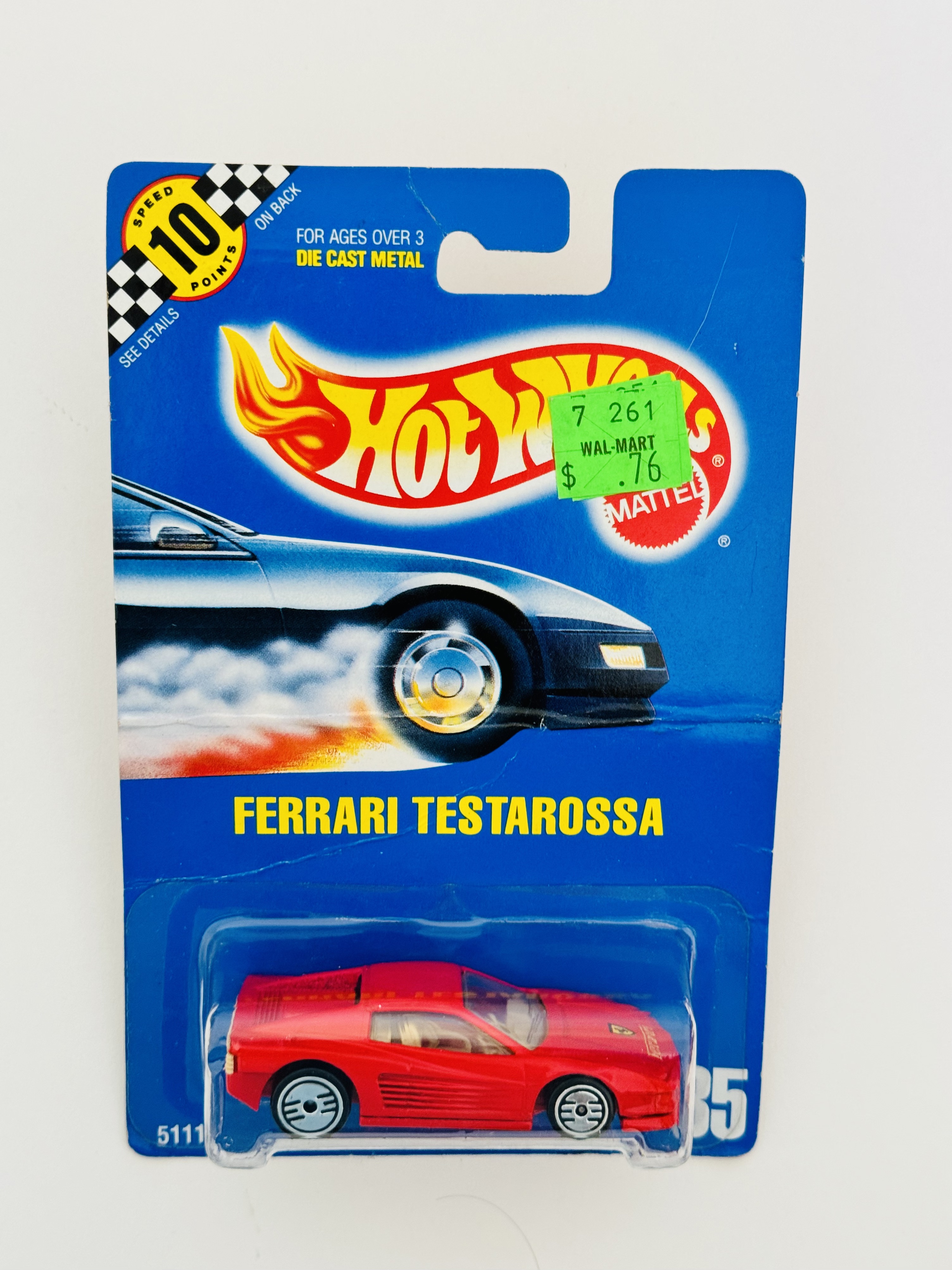 Hot Wheels #35 Ferrari Testarossa