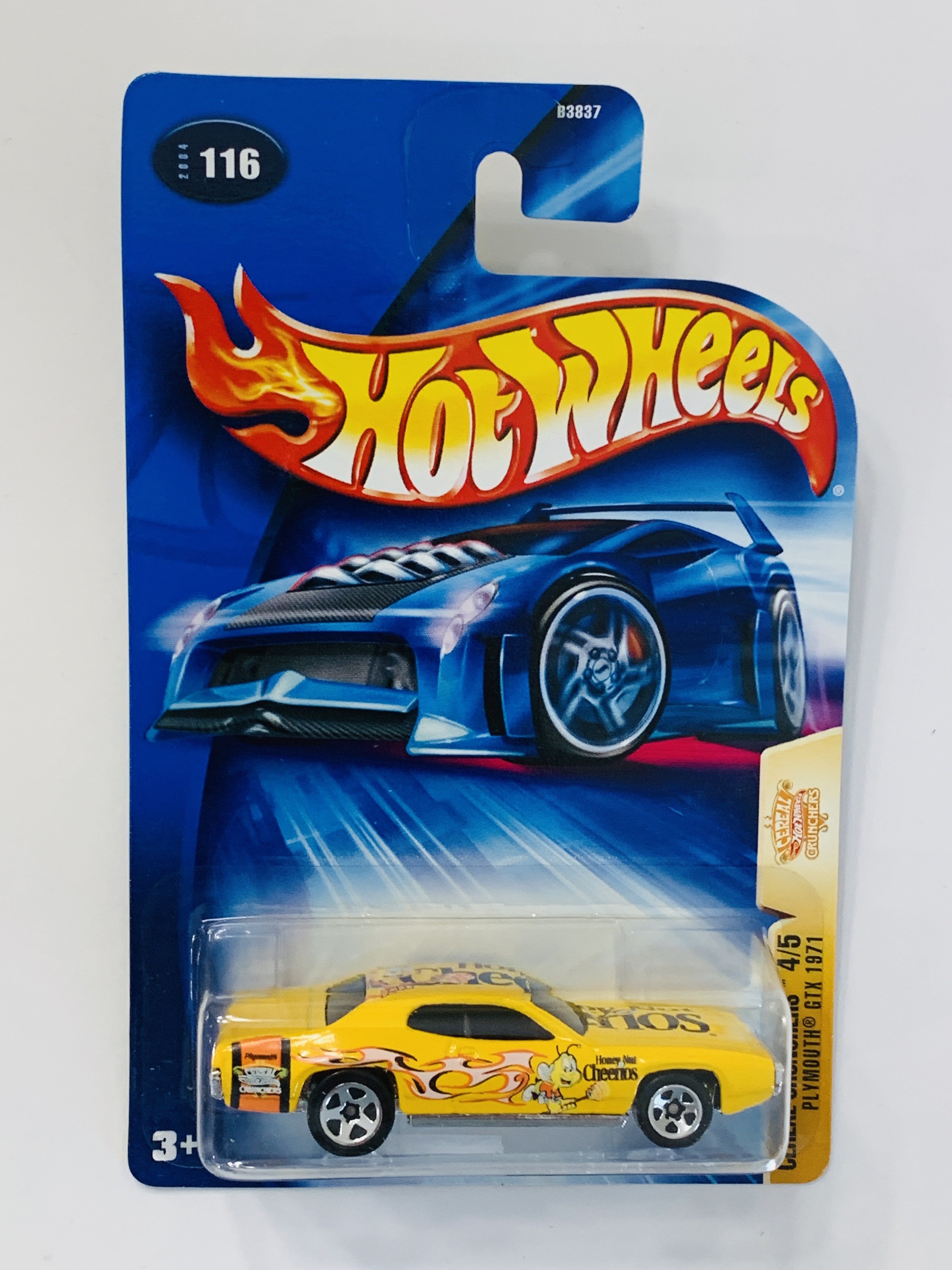 Hot Wheels #116 Cheerios 1971 Plymouth GTX