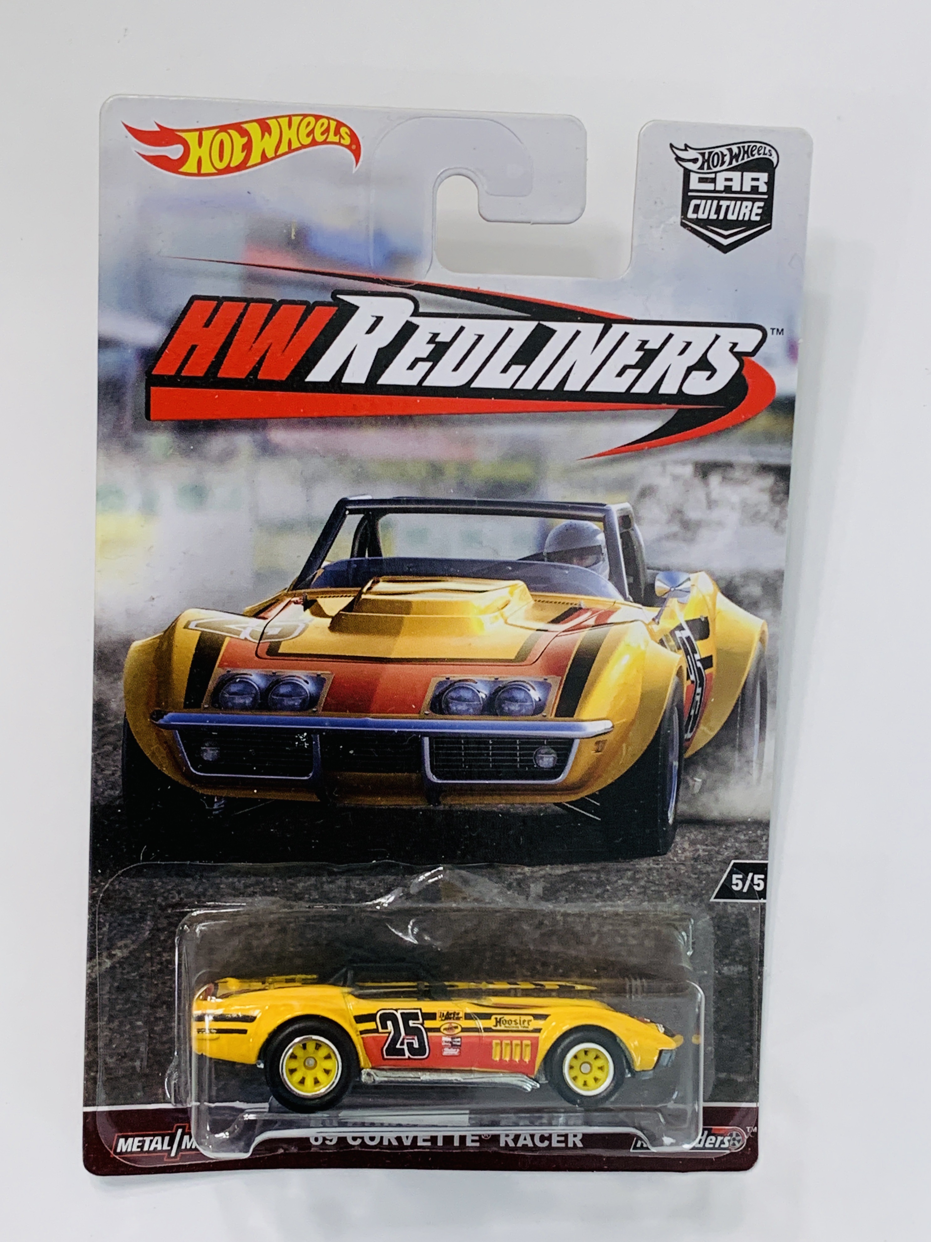 Hot Wheels Car Culture HW Redliners '69 Corvette Racer