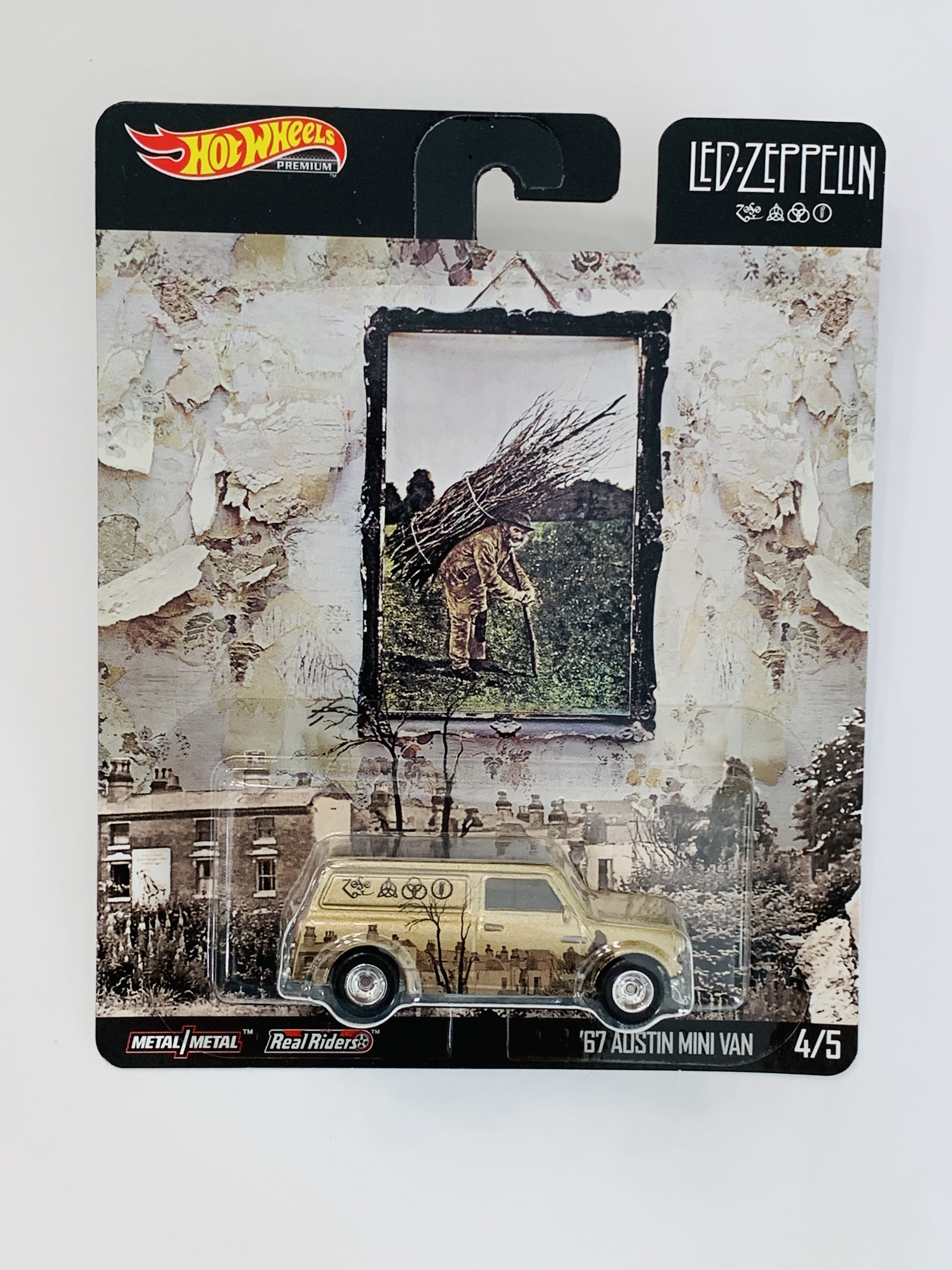 Hot Wheels Premium Led Zeppelin '67 Austin Mini Van