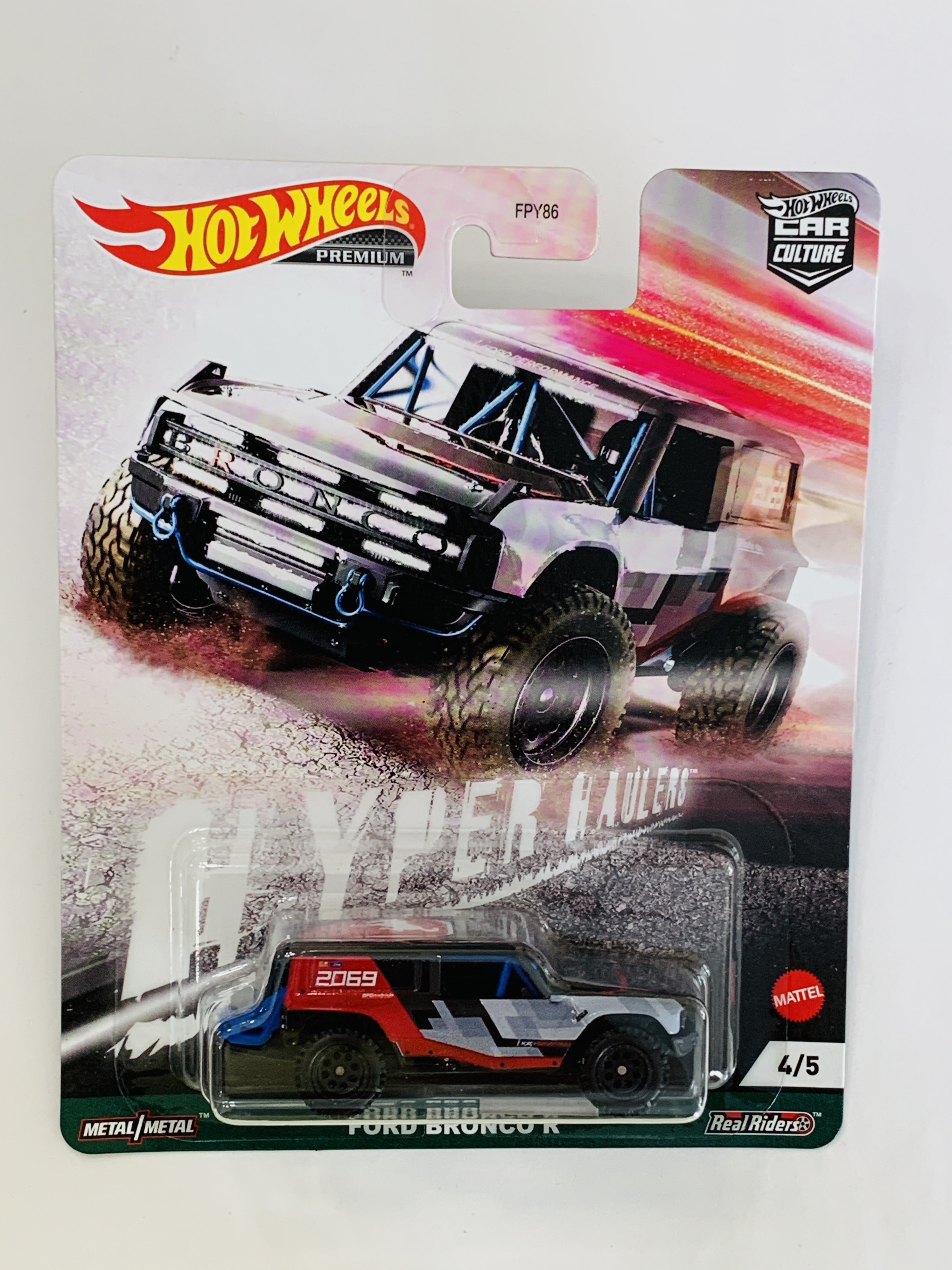 Hot Wheels Premium Hyper Haulers Ford Bronco R