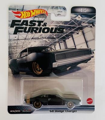 Hot Wheels Premium Fast & Furious '68 Dodge Charger