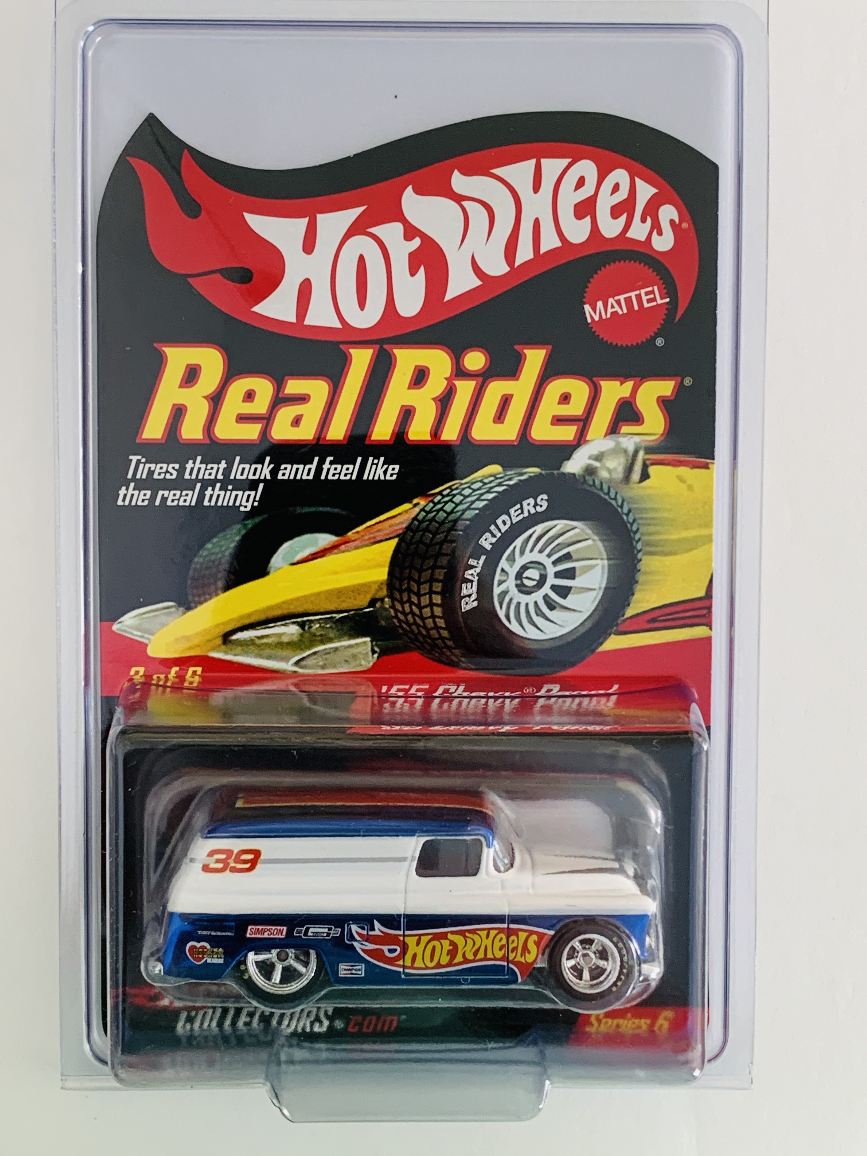 Hot Wheels Redline Club Real Riders '55 Chevy Panel - 10858/11000