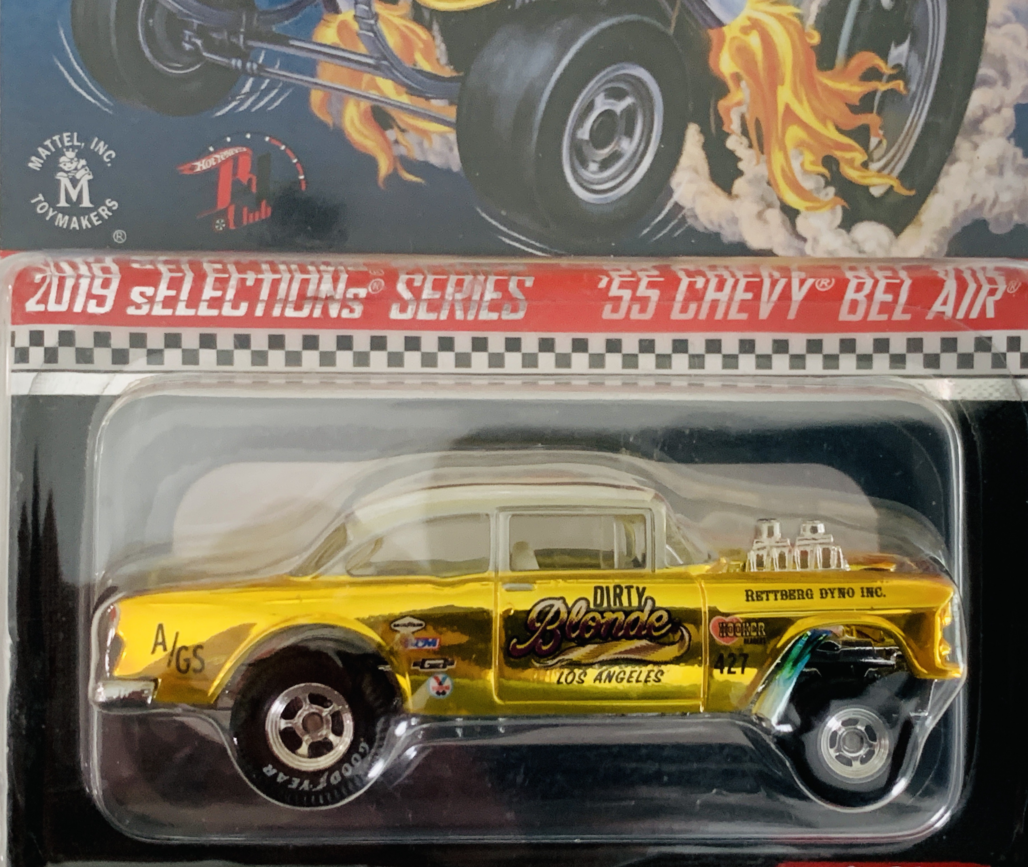 Hot Wheels Redline Club Selections '55 Chevy Bel Air Gasser Dirty 