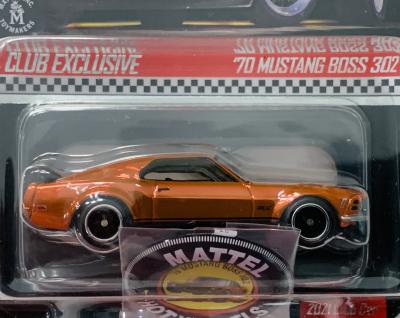 Hot Wheels Redline Club Exclusive '70 Mustang Boss 302