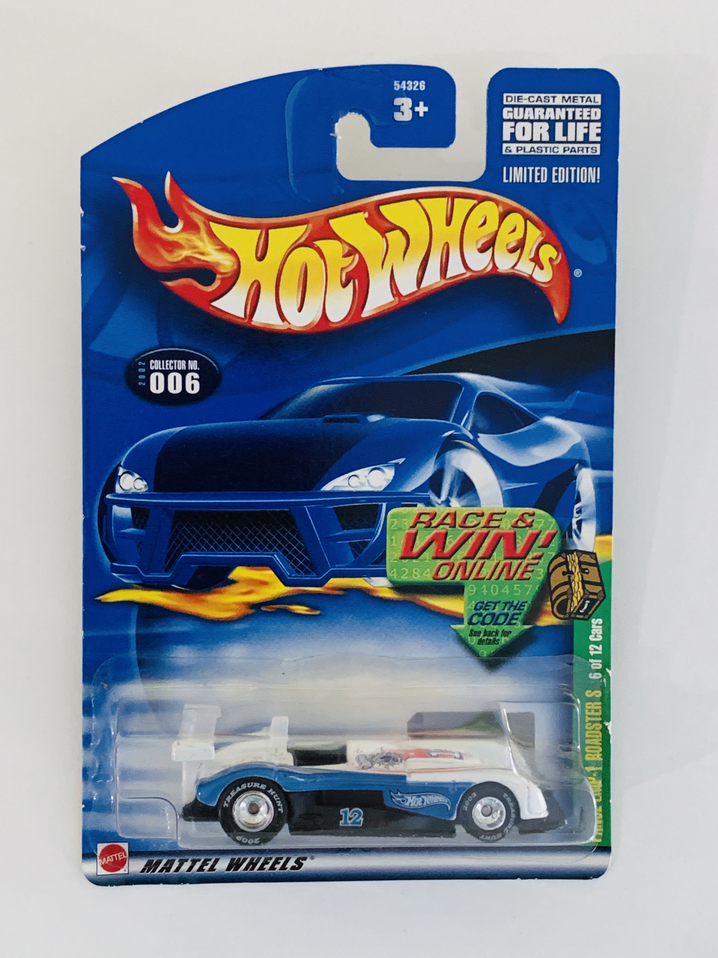 Hot Wheels Treasure Hunt #006 Panoz LMP-1 Roadster S