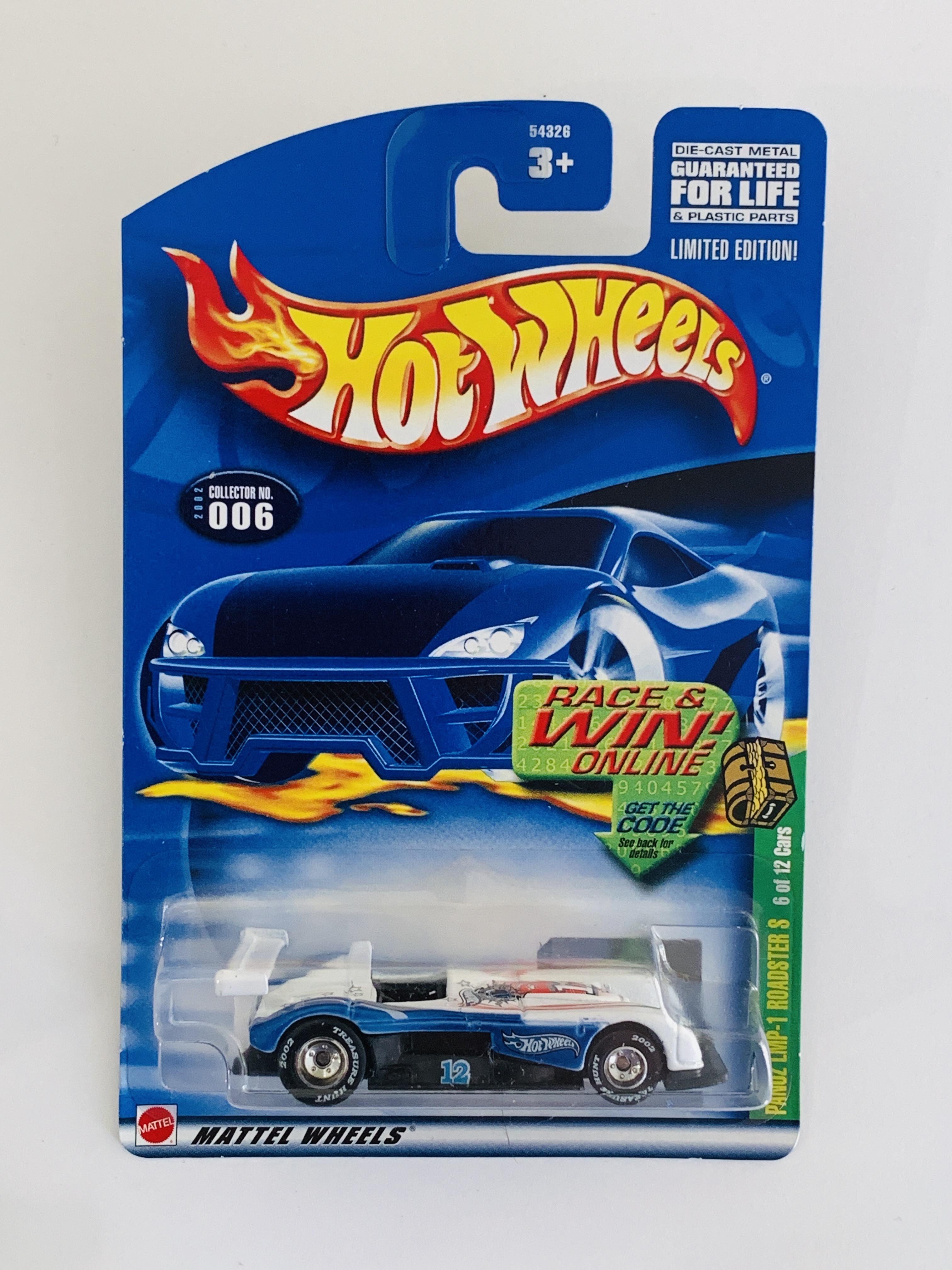 Hot Wheels #006 Panoz LMP-1 Roadster S Treasure Hunt