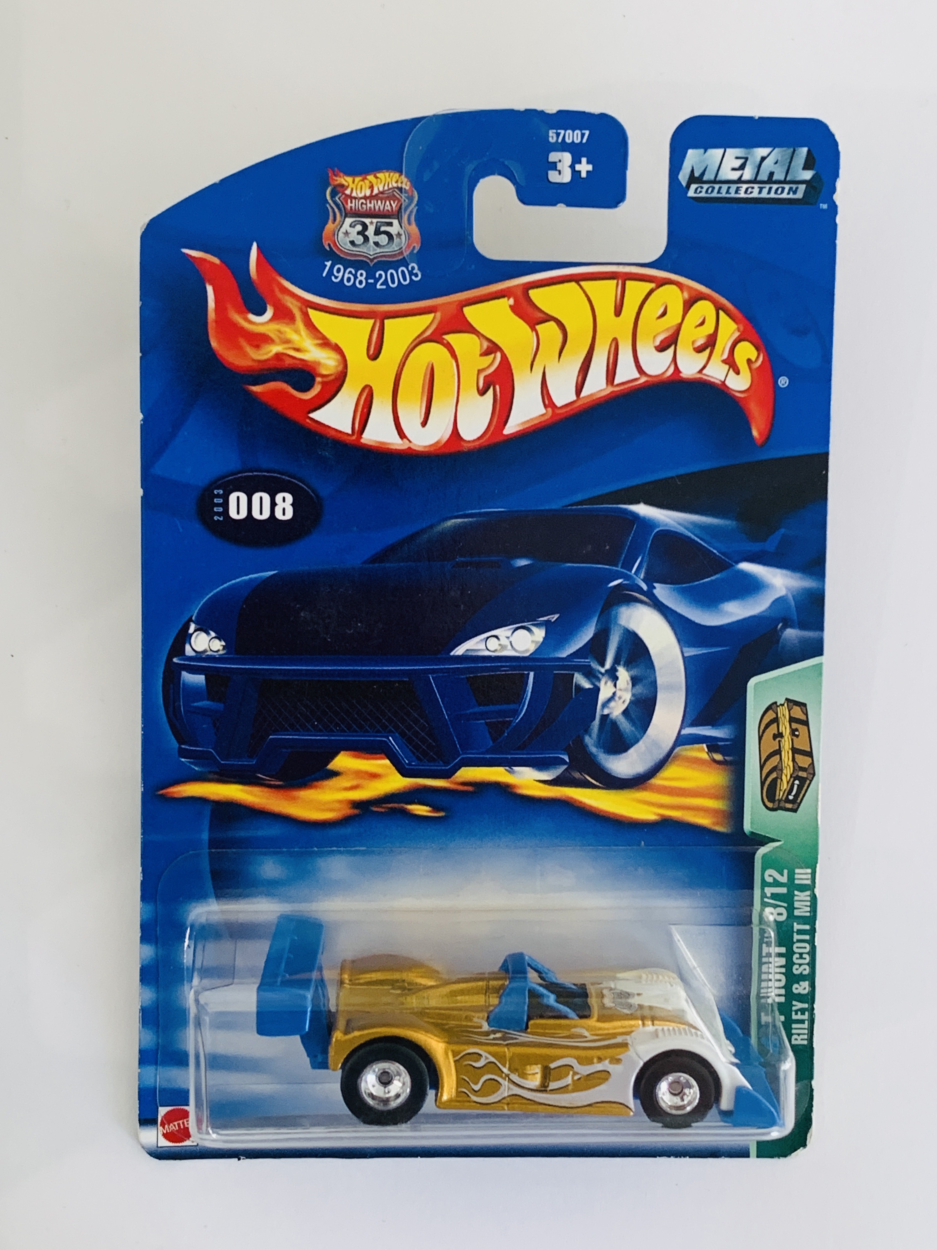 Hot Wheels #008 Riley & Scott MK III Treasure Hunt