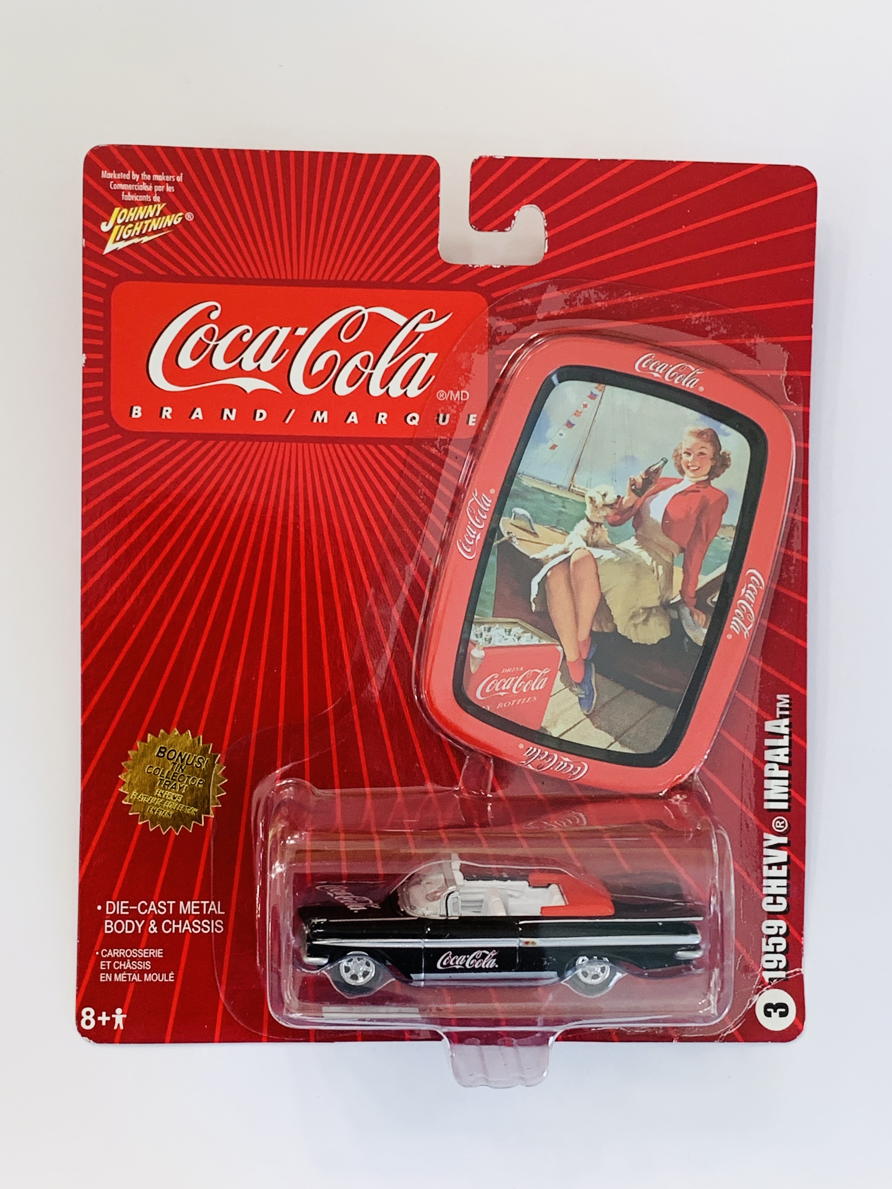 Johnny Lightning Coca-Cola 1959 Chevy Impala