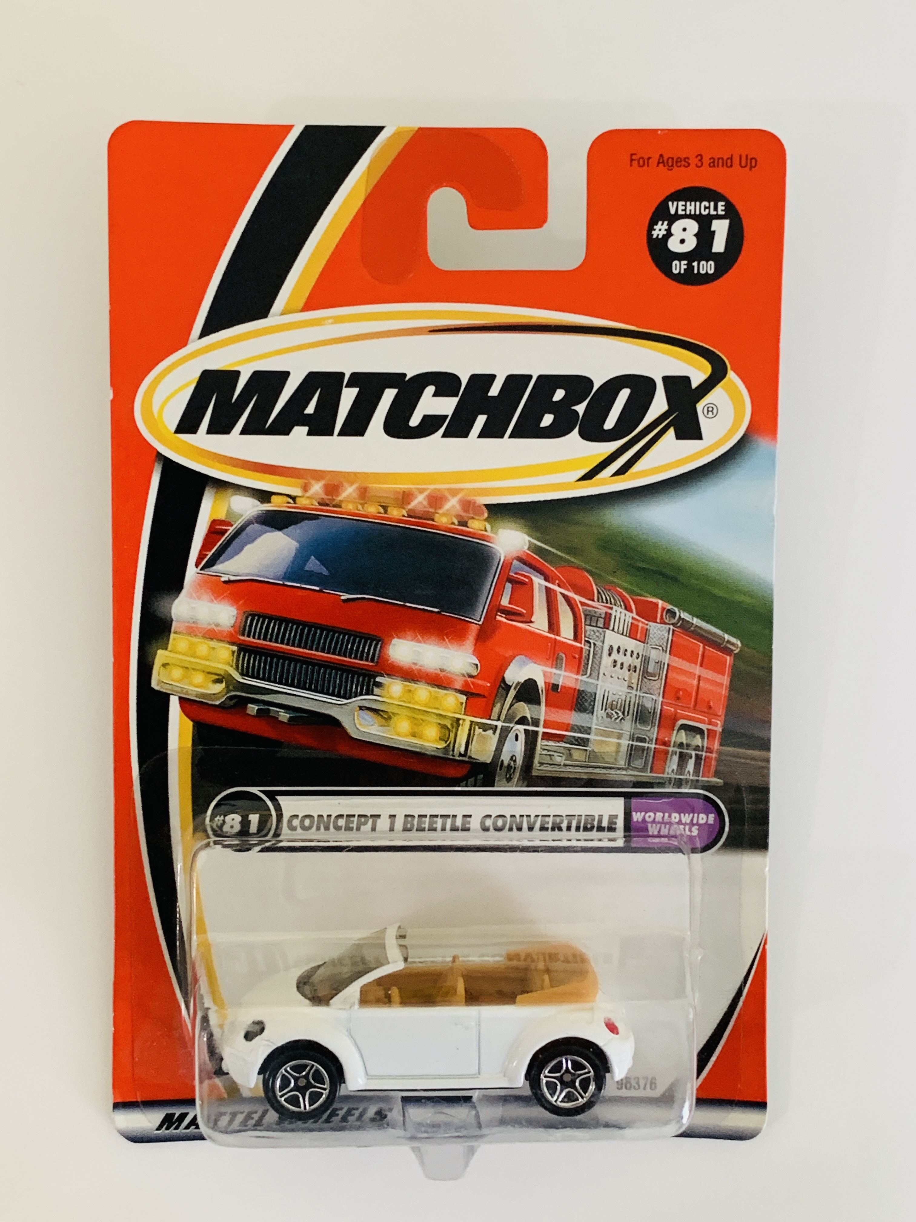 Matchbox #81 Concept 1 Beetle Convertible