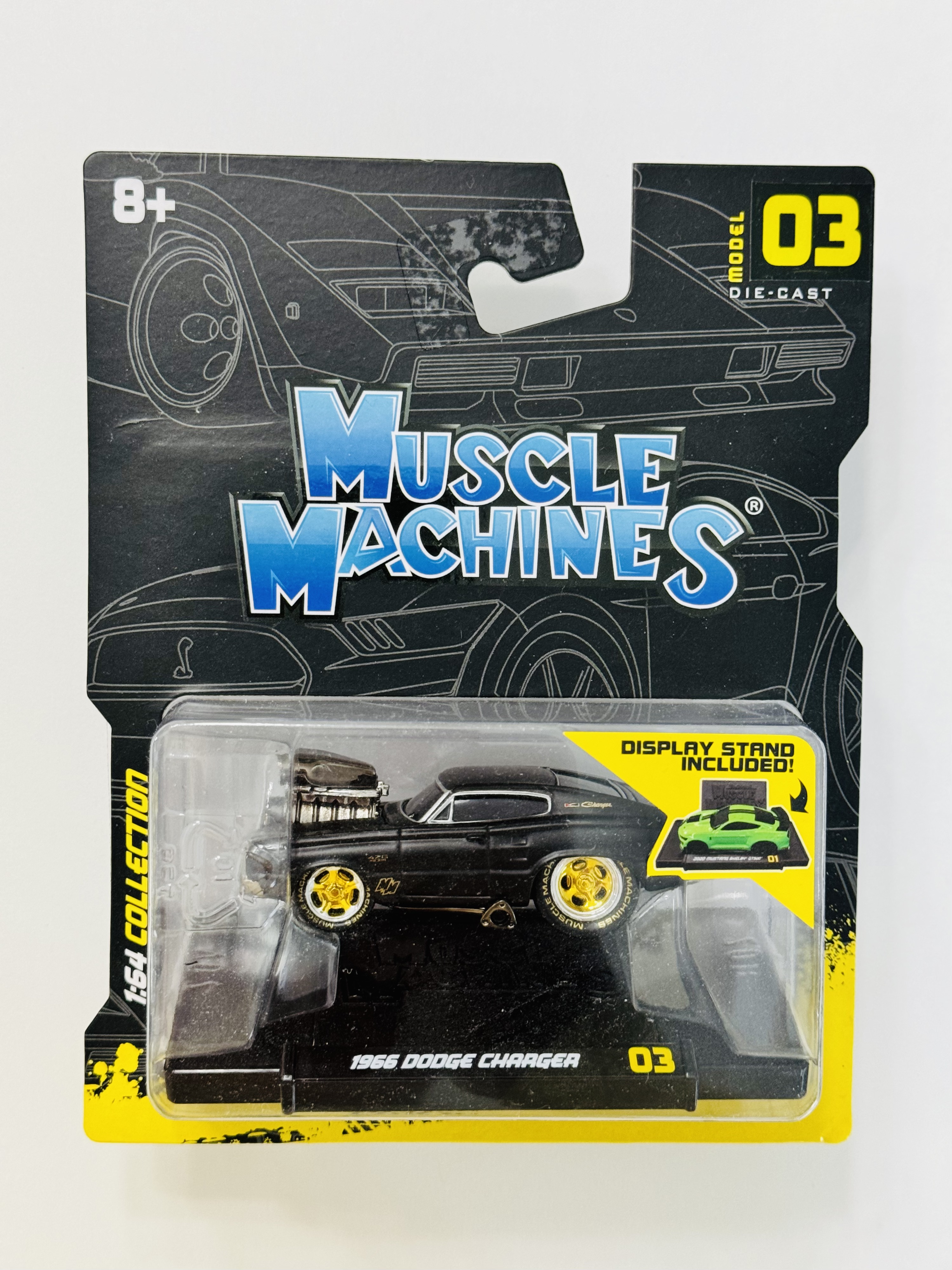 Muscle Machines Limited Edition 1966 Dodge Charger Chase