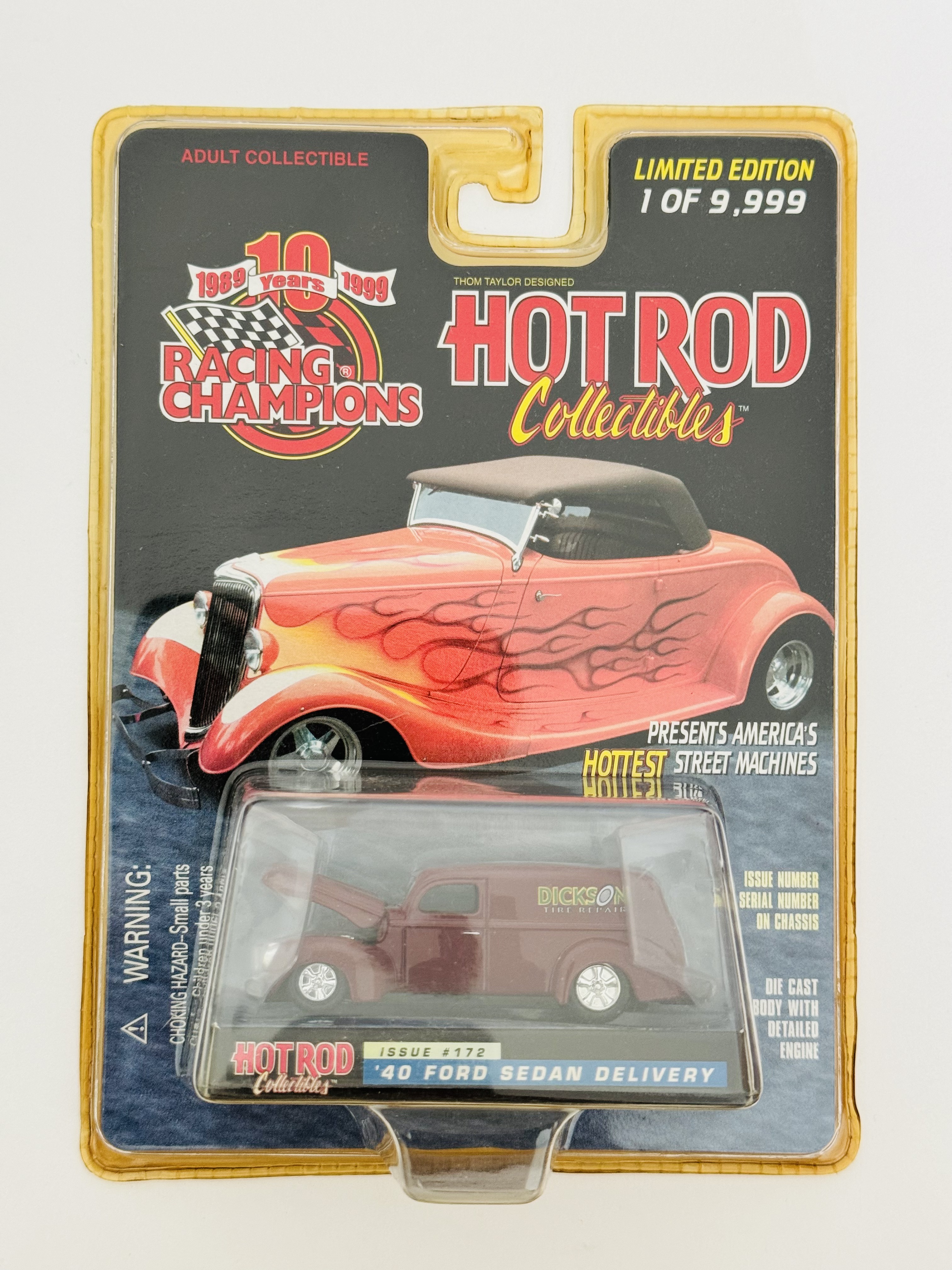 Racing Champions Hot Rod Collectibles '40 Ford Sedan Delivery